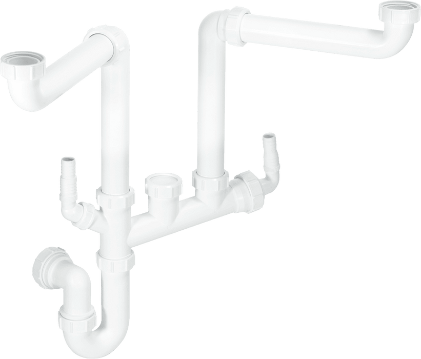 McAlpine SSK2 1.5" Double Bowl Kit (Boxed) - Getplumb