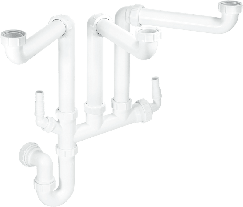 McAlpine SSK3 1.5" Three Bowl Kit (Boxed) - Getplumb