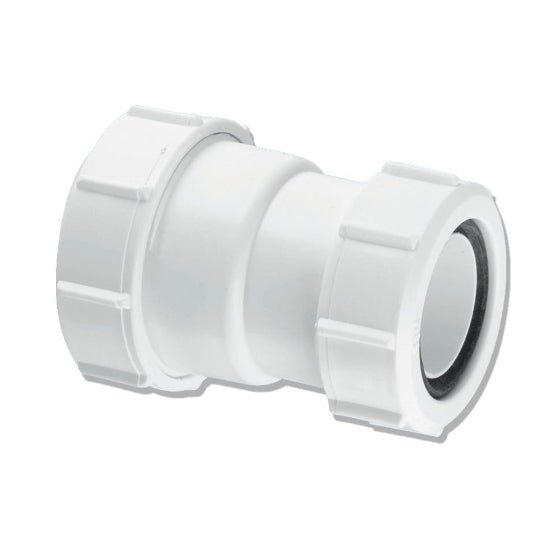 McAlpine ST28M 1.25"x 1.5" Straight Connector - Getplumb