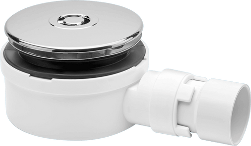 McAlpine ST90CP1053 Shower Trap with C/P Plastic Mercedes Grid - Getplumb