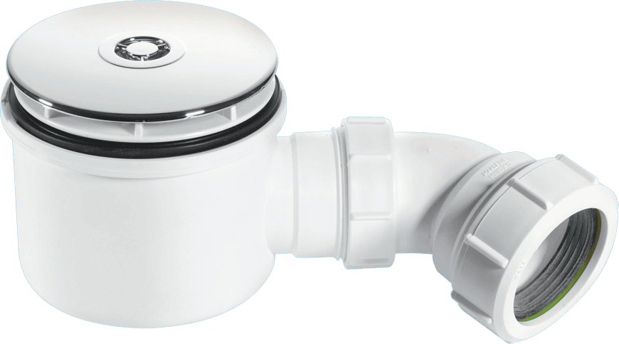 McAlpine ST90CP10HP 90mm High Flow Shower Trap C/P Plastic - Getplumb