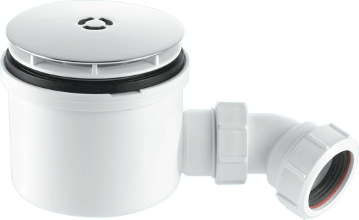 McAlpine ST90CP10HP2 90mm Shower Trap C/P Plastic - Getplumb