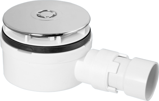 McAlpine ST90CP10NRV 90mm Shower Trap with NonReturn Valve 1.1/2" - Getplumb