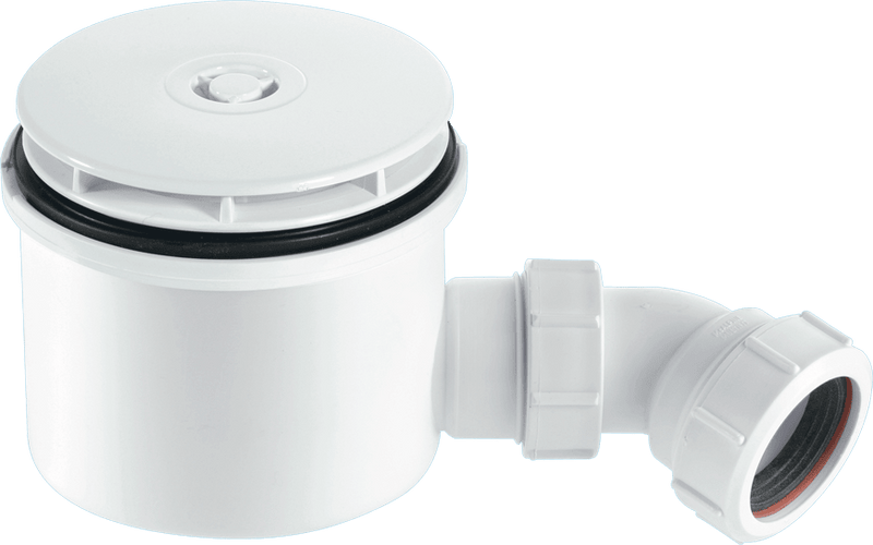 McAlpine ST90WH10HP2 Shower Trap White - Getplumb