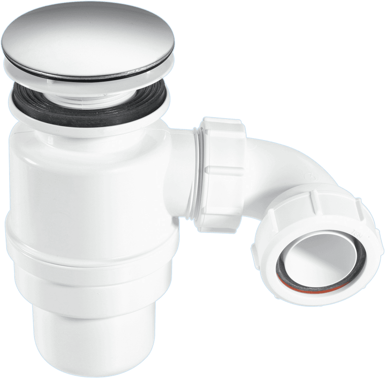 McAlpine STW10M Mushroom Top Shower Trap S/S - Getplumb