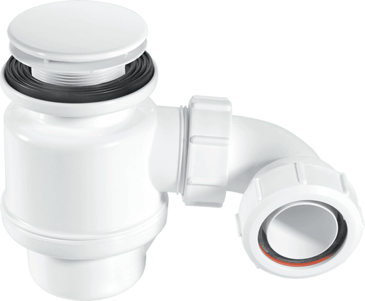 McAlpine STW2M Mushroom Top Shower Trap White - Getplumb
