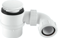 McAlpine STW2M95 Mushroom Top Shower Trap White - Getplumb