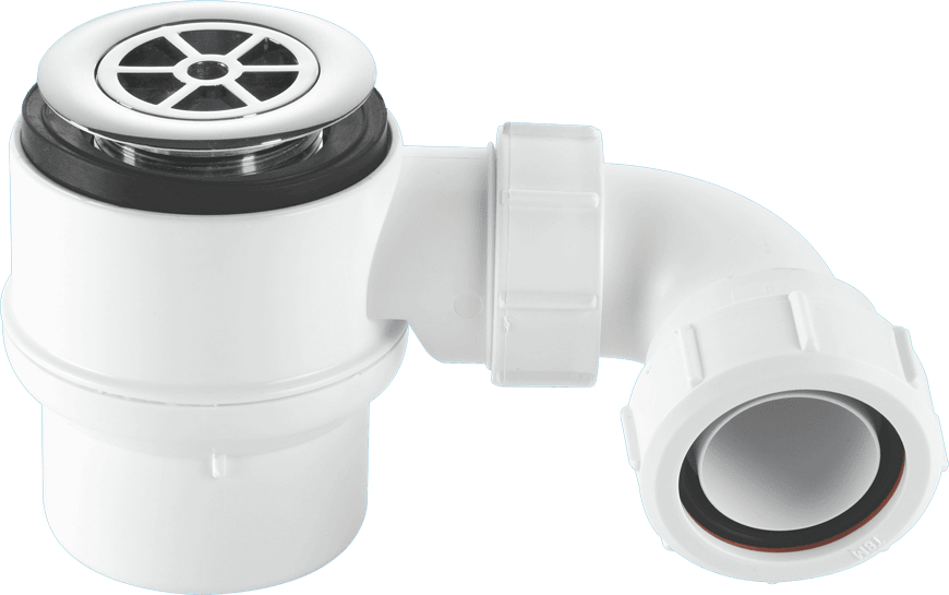 McAlpine STW495 Grid Top Shower Trap S/S - Getplumb