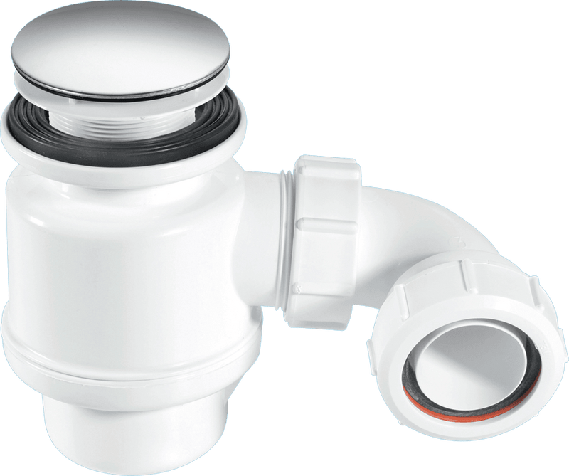 McAlpine STW4M Mushroom Top Shower Trap S/S - Getplumb