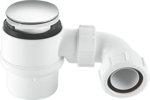 McAlpine STW4M95 Mushroom Top Shower Trap S/S - Getplumb