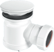 McAlpine STW5M Mushroom Top Shower Trap White - Getplumb