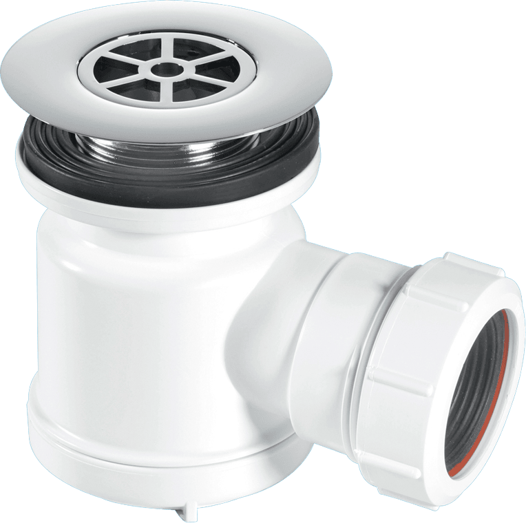 McAlpine STW7R Grid Top Shower Trap S/S - Getplumb