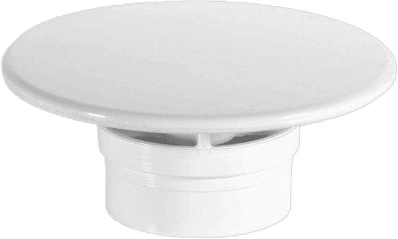 McAlpine STW85WH 85mm Shower Trap Grid White - Getplumb