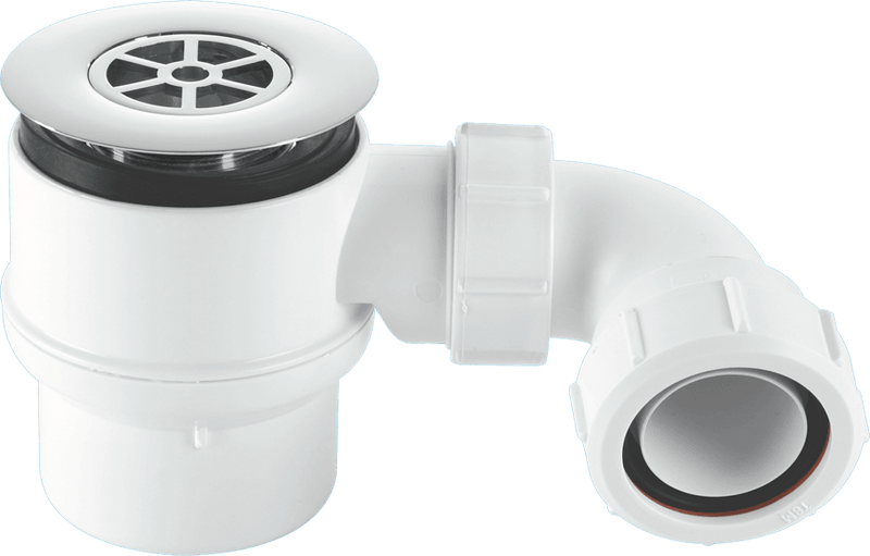McAlpine STW895 Grid Top Shower Trap S/S - Getplumb