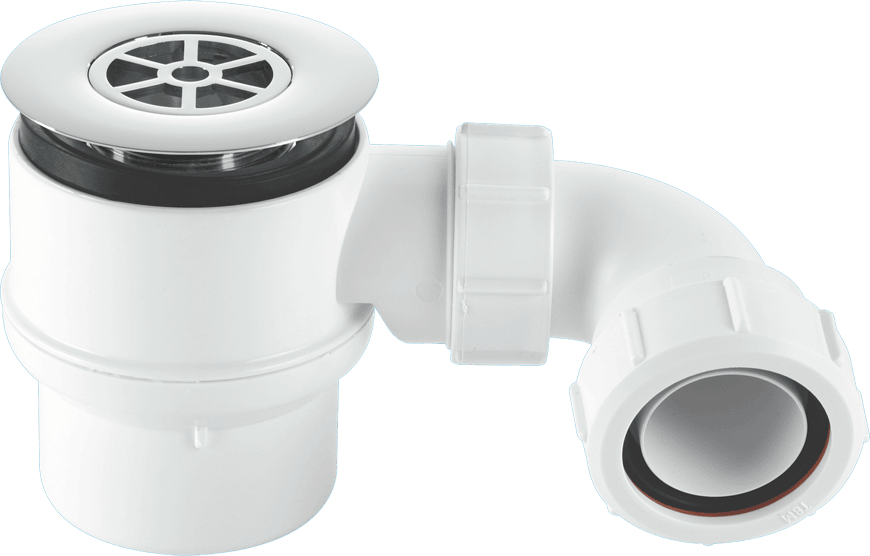 McAlpine STW895 Grid Top Shower Trap S/S - Getplumb