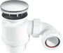 McAlpine STW8M Mushroom Top Shower Trap S/S - Getplumb