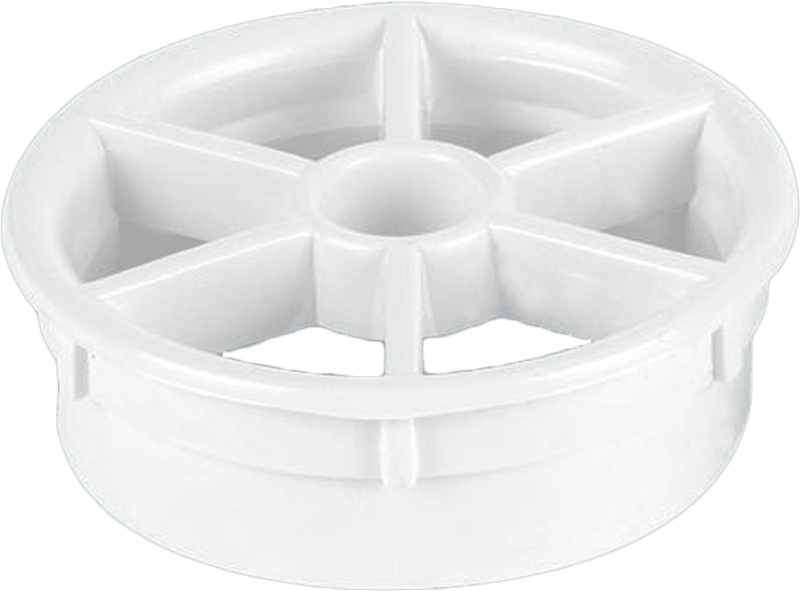 McAlpine STWGRWH Shower Trap Grid White - Getplumb