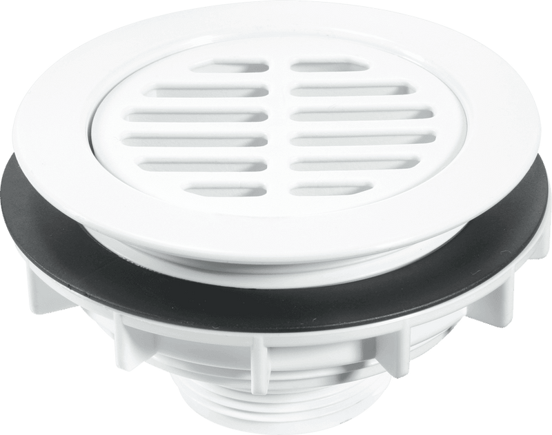 McAlpine SWHF2WH 2" High Flow Shower Waste White - Getplumb
