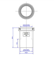 McAlpine T18ABS 1.5" Pushfit to Solvent Straight Connector - Getplumb