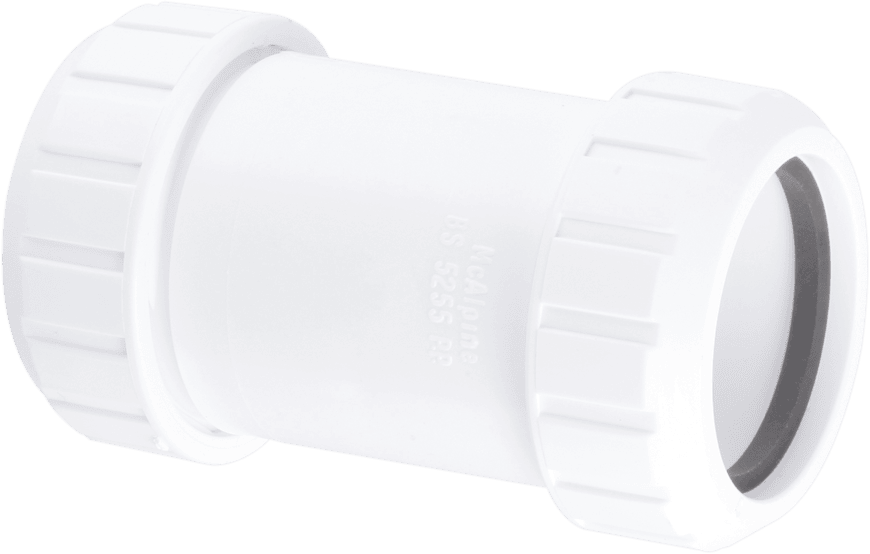 McAlpine T18L 1.5" Surefit Straight Connector - Getplumb