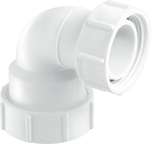 McAlpine T5MA 1.5" Multifit x BSP Nut 95deg Bend - Getplumb