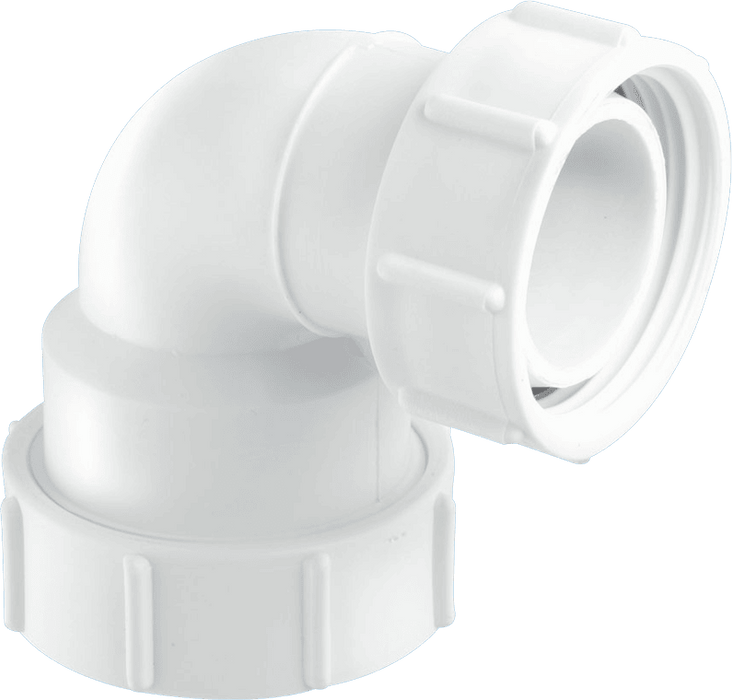 McAlpine T5MA 1.5" Multifit x BSP Nut 95deg Bend - Getplumb