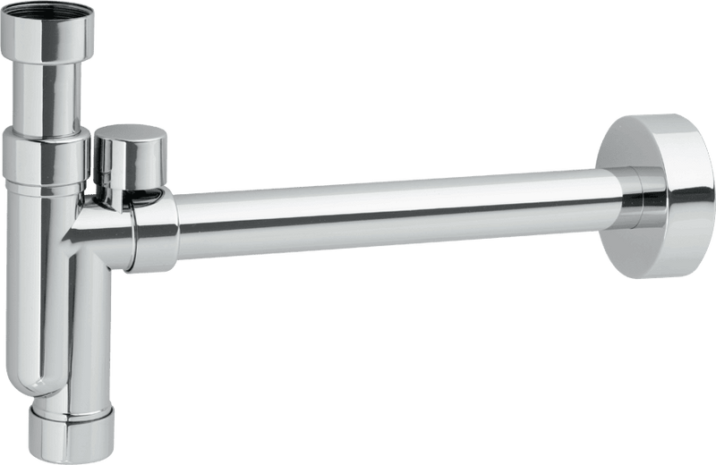 McAlpine TA32VUKCB Chrome Plated Brass Basin Trap | Durable Pipe and Flange Solution - Getplumb