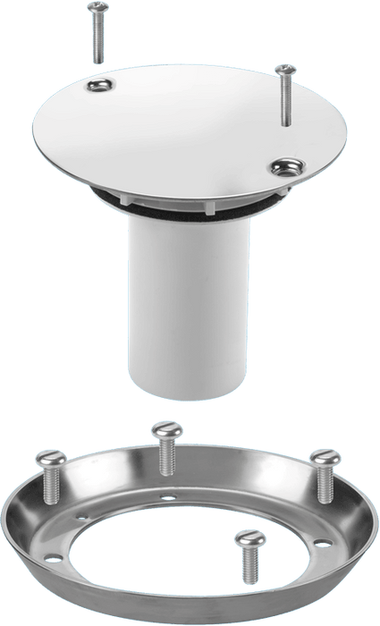 McAlpine Tiled to Sheet Trapped Gully Converter - TSGCONTVSS - Stainless Steel - Getplumb