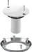 McAlpine Tiled to Sheet Trapped Gully Converter - TSGCONTVSS - Stainless Steel - Getplumb
