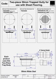 McAlpine TSG52WH Trapped Gully - Getplumb