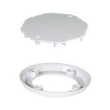McAlpine TSGCL+COVWHSC Clamp Ring and Screws with White Cover for TSG50 - Getplumb