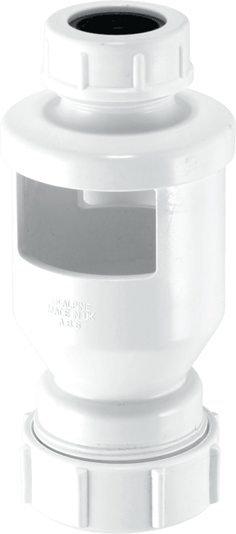 McAlpine TUN6 19/23mm x 1.25" One Piece Tundish - Getplumb