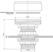 McAlpine TWLFBR 1.5" Screened Tank Breather - Getplumb