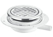 McAlpine UNTRAP SHOWER GULLY 25mm CP RND TILE - Getplumb