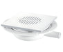 McAlpine UNTRAP SHOWER GULLY 50mm SQ WH TILE - Getplumb