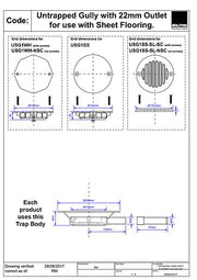 McAlpine USG1SS Untrapped Gully - Getplumb