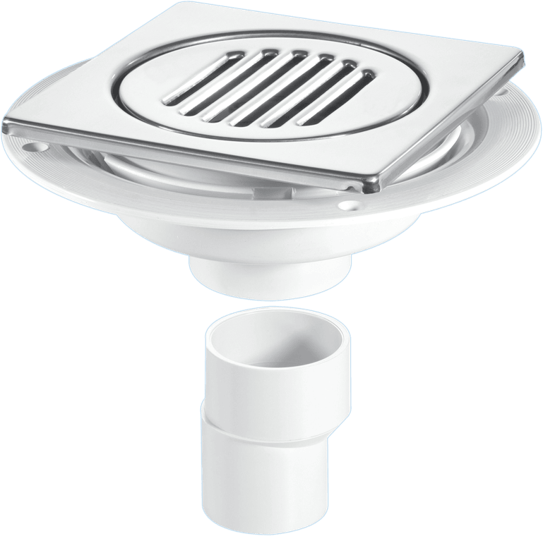 McAlpine USG2T150SS Untrapped Gully w/ Vertical Outlet for Tiled/Stone Floors - Getplumb