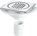 McAlpine USG2T150SS Untrapped Gully w/ Vertical Outlet for Tiled/Stone Floors - Getplumb