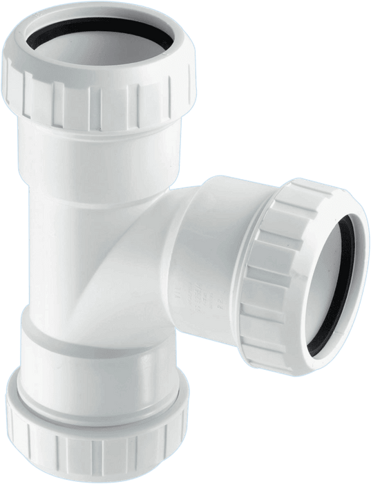McAlpine V1L 1.5" Surefit Swept Tee - Getplumb