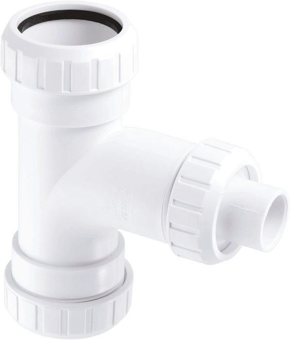 McAlpine V24L 1.5"x 1.25" Surefit Tee - Getplumb