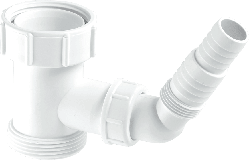 McAlpine V33S 1.5" Short Washing Machine Tee - Getplumb