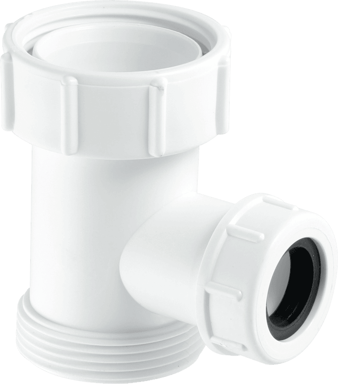 McAlpine V33S22 1.5"x 22mm Swept Tee - Getplumb