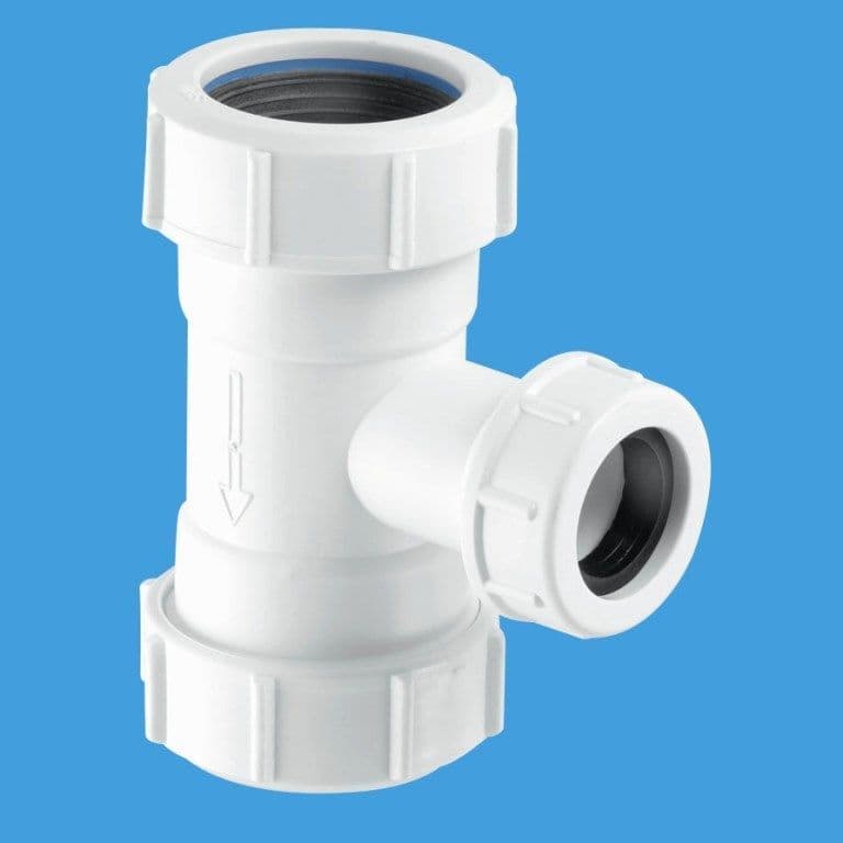 McAlpine V33TFP 1.25" x 19/23mm Tee - Getplumb