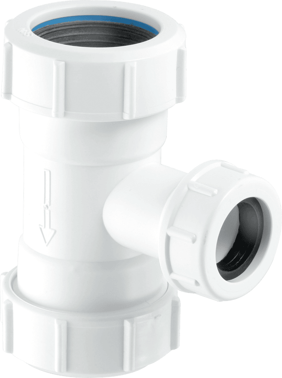 McAlpine V33TFP 1.25" x 19/23mm Tee - Getplumb