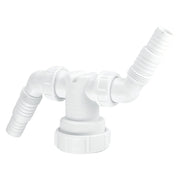 McAlpine V33WM Twin Connection for Stand Pipe Trap to connect two appliances' discharge - Getplumb
