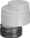 McAlpine VP100 3" and 4" Ventapipe Pushfit Grey - Getplumb