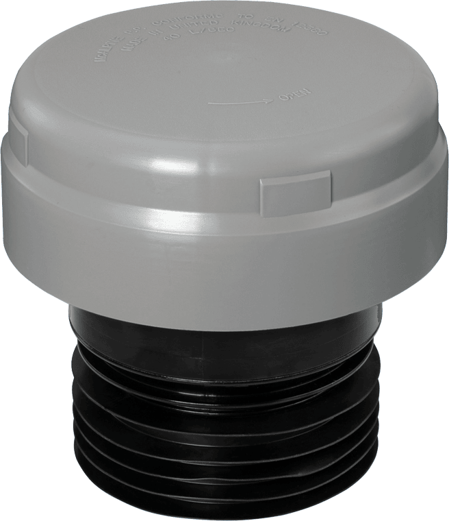 McAlpine VP100EGR Int/Ext Air Admittance Valve for 110mm Pipe GREY - Getplumb