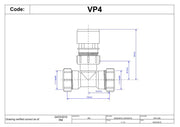 McAlpine VP4 1.25" Ventapipe Multfit Tee White - Getplumb