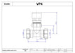 McAlpine VP4 1.25" Ventapipe Multfit Tee White - Getplumb
