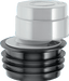 McAlpine VP50P 3" and 4" Ventapipe Pushfit Grey - Getplumb